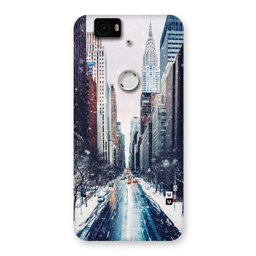 City Snow Back Case for Google Nexus-6P
