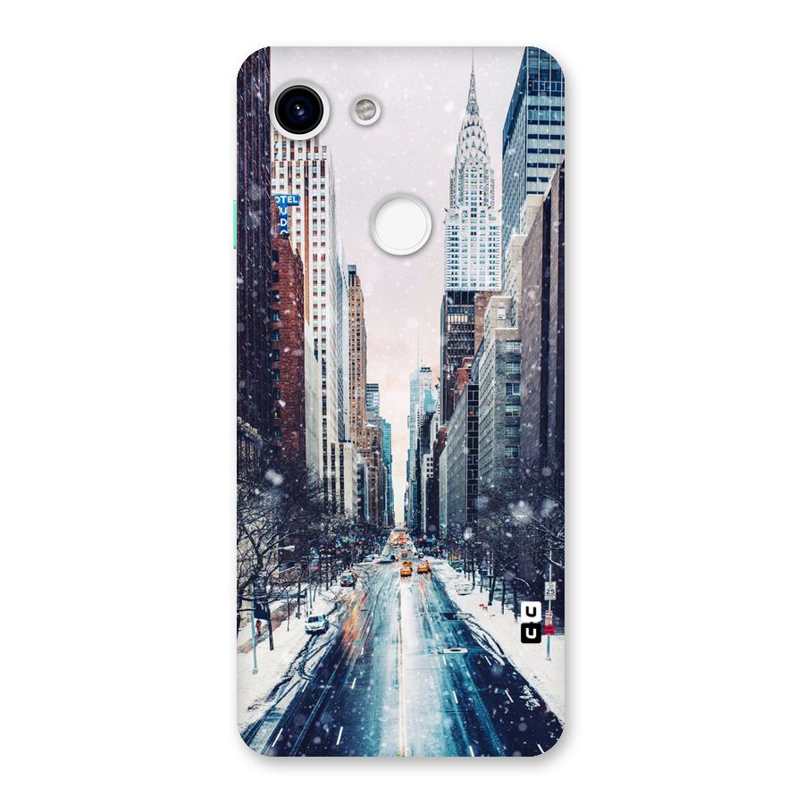 City Snow Back Case for Google Pixel 3