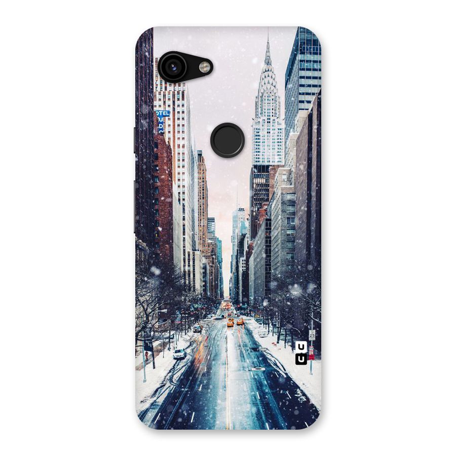 City Snow Back Case for Google Pixel 3a