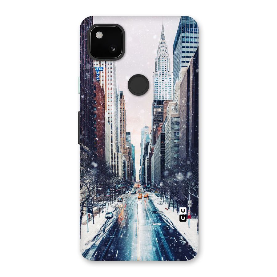 City Snow Back Case for Google Pixel 4a