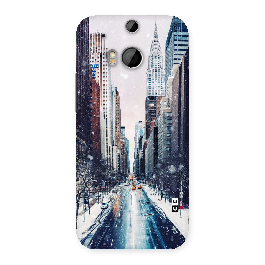 City Snow Back Case for HTC One M8