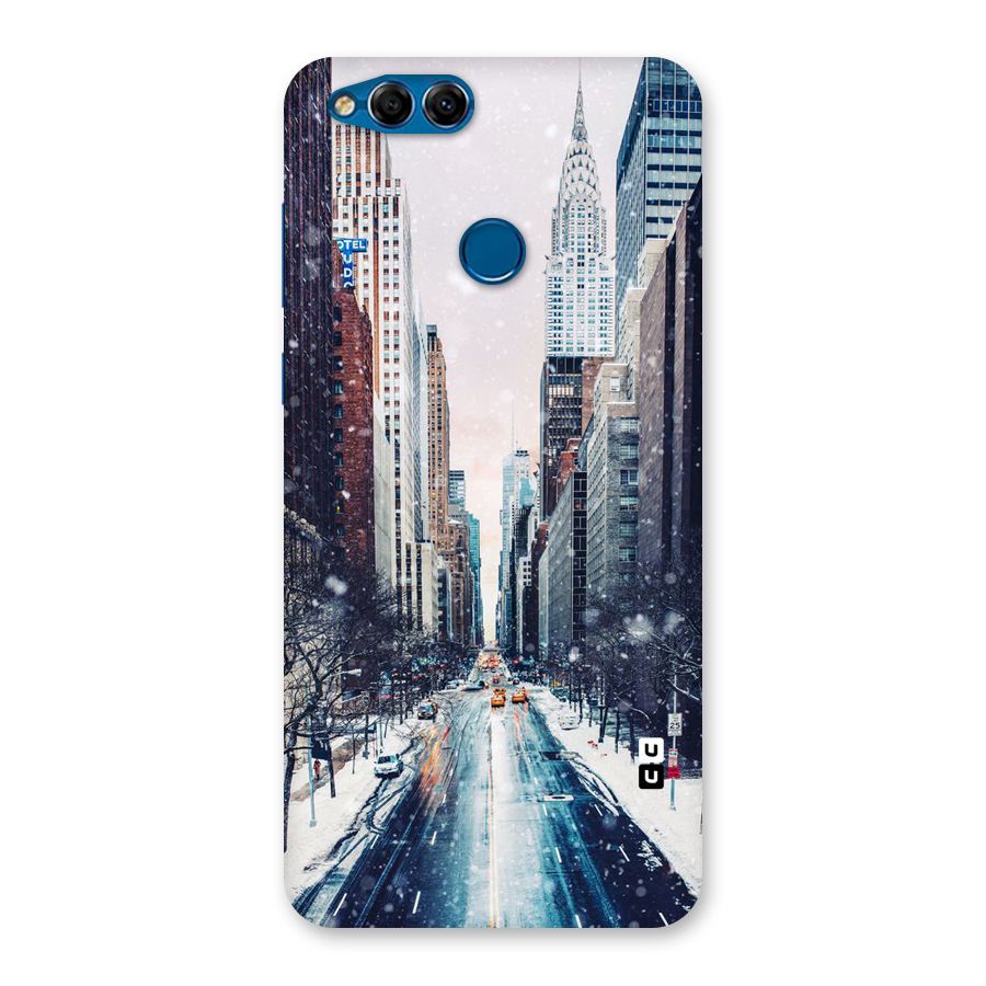 City Snow Back Case for Honor 7X