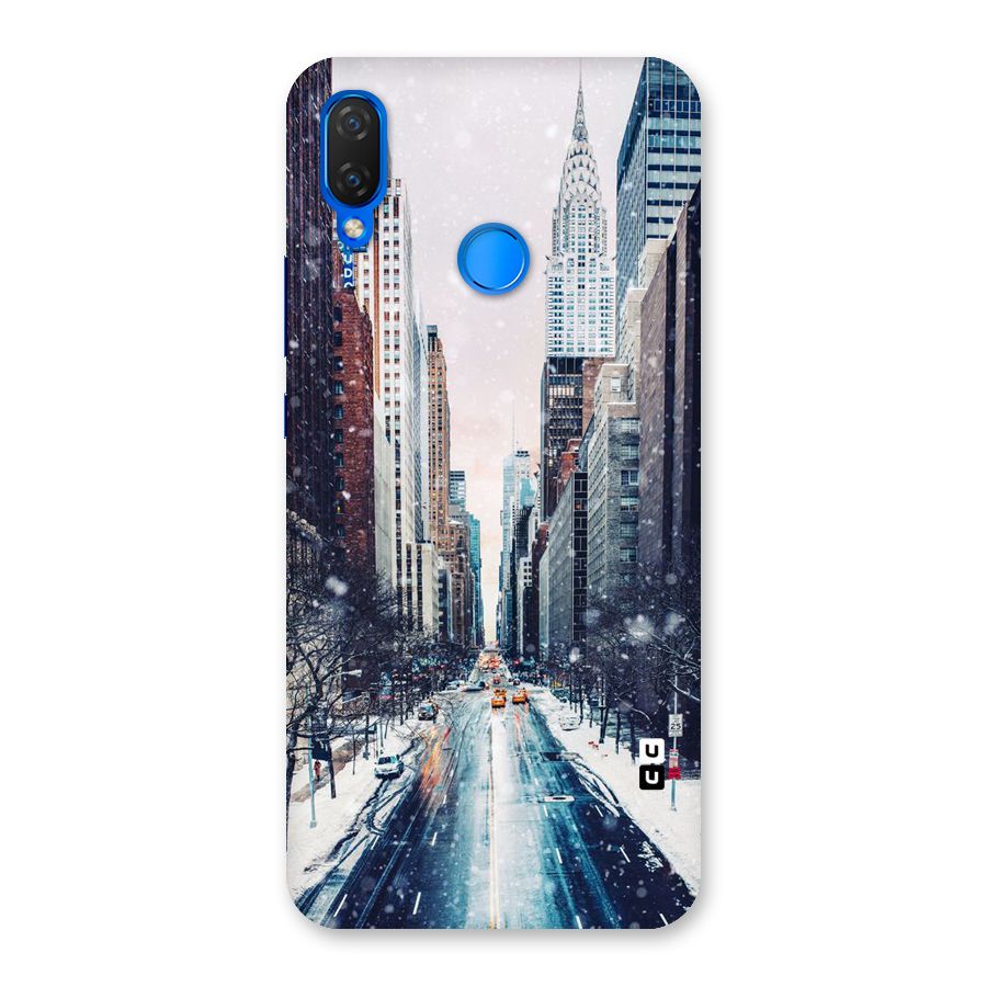 City Snow Back Case for Huawei P Smart+