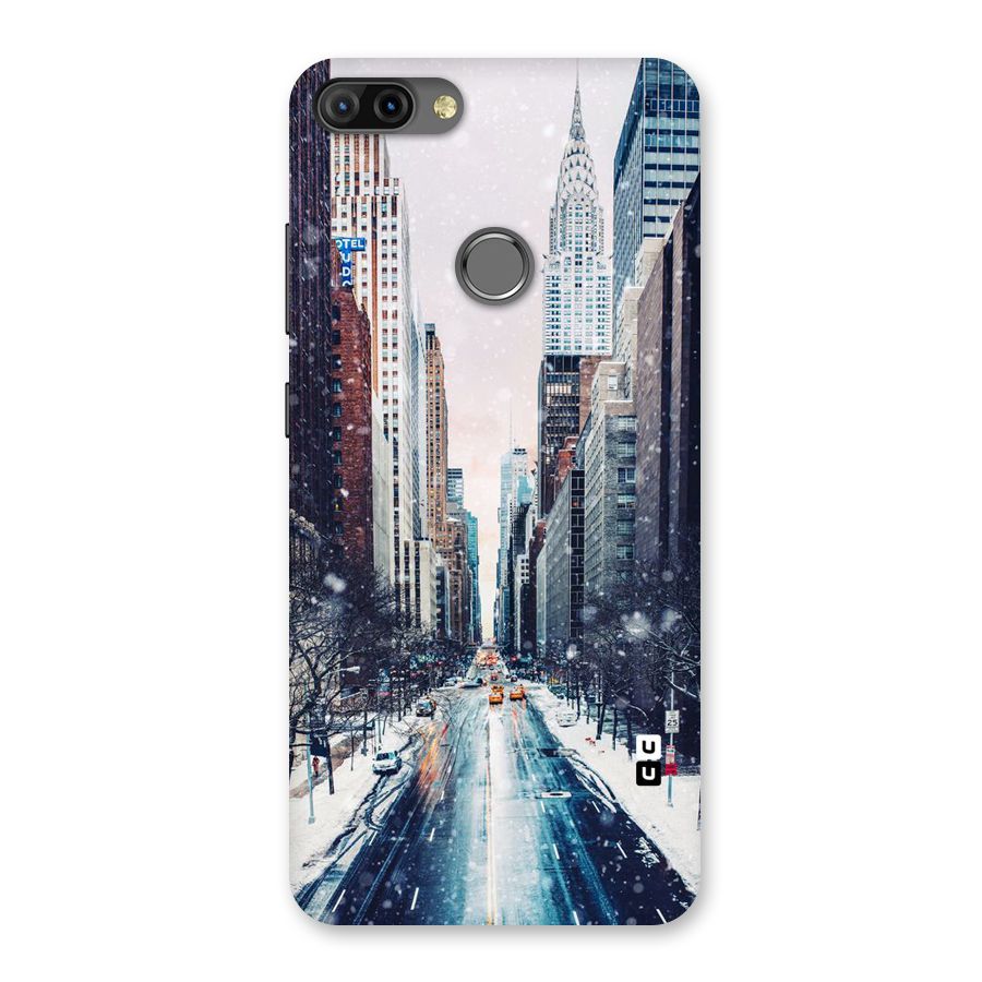 City Snow Back Case for Infinix Hot 6 Pro