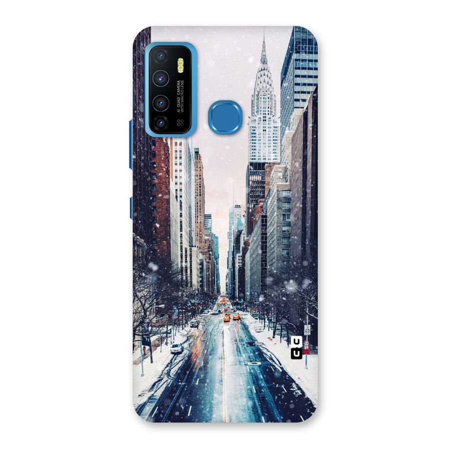 City Snow Back Case for Infinix Hot 9