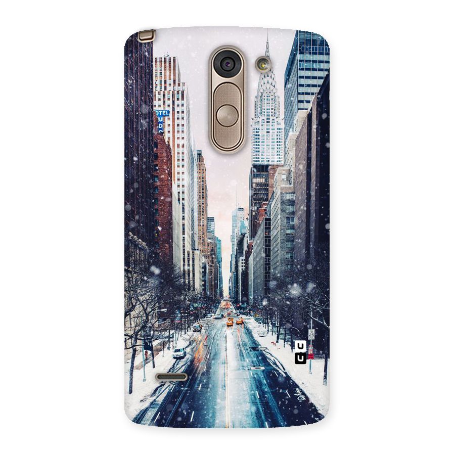 City Snow Back Case for LG G3 Stylus