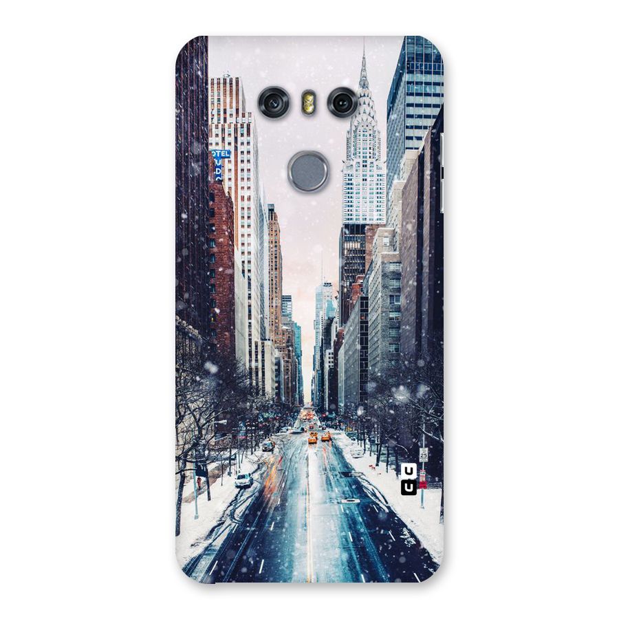 City Snow Back Case for LG G6