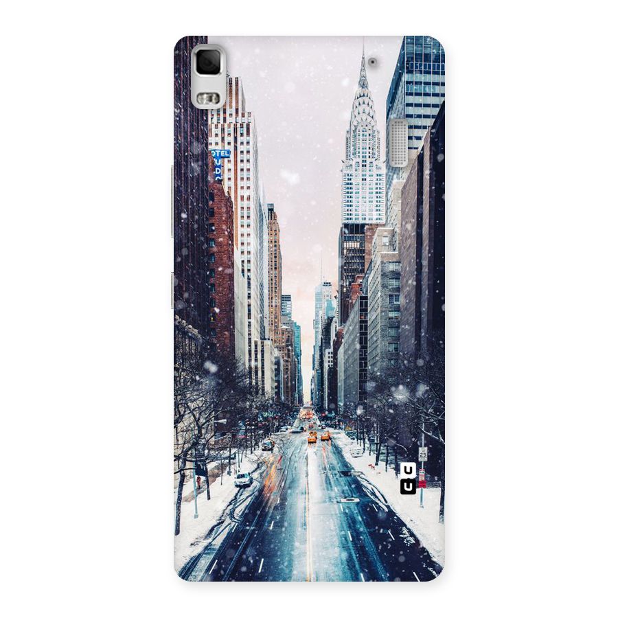 City Snow Back Case for Lenovo A7000