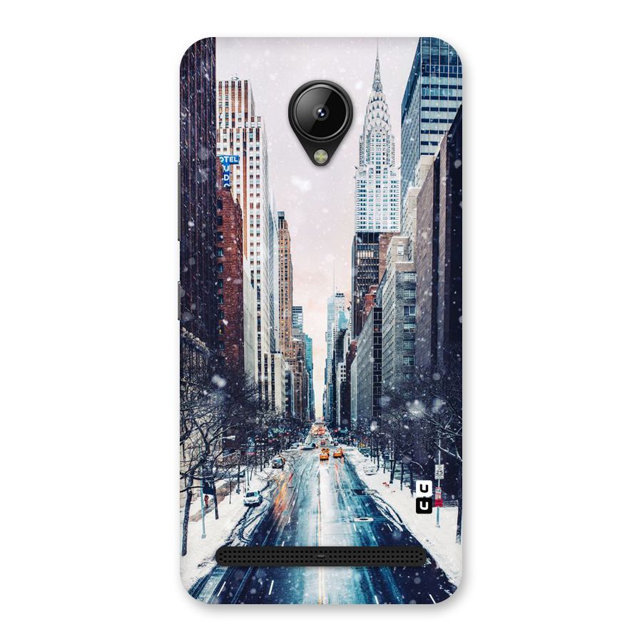 City Snow Back Case for Lenovo C2