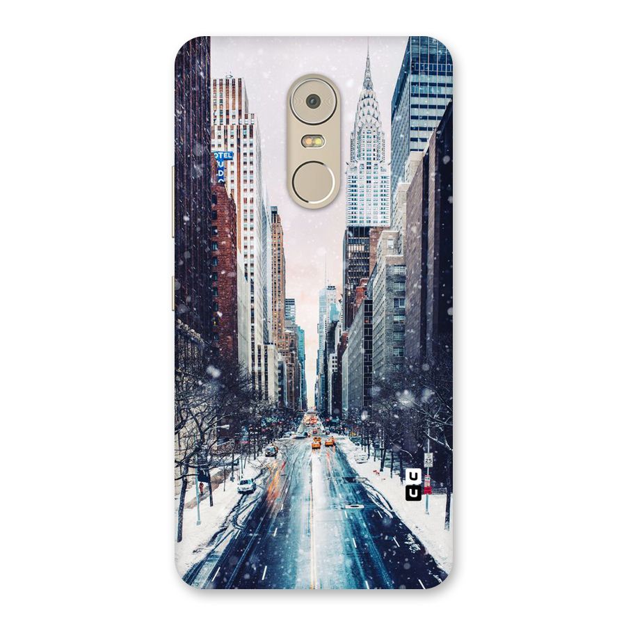 City Snow Back Case for Lenovo K6 Note