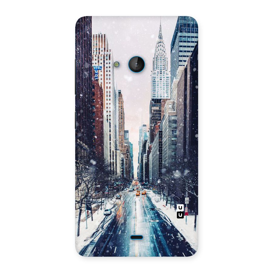 City Snow Back Case for Lumia 540
