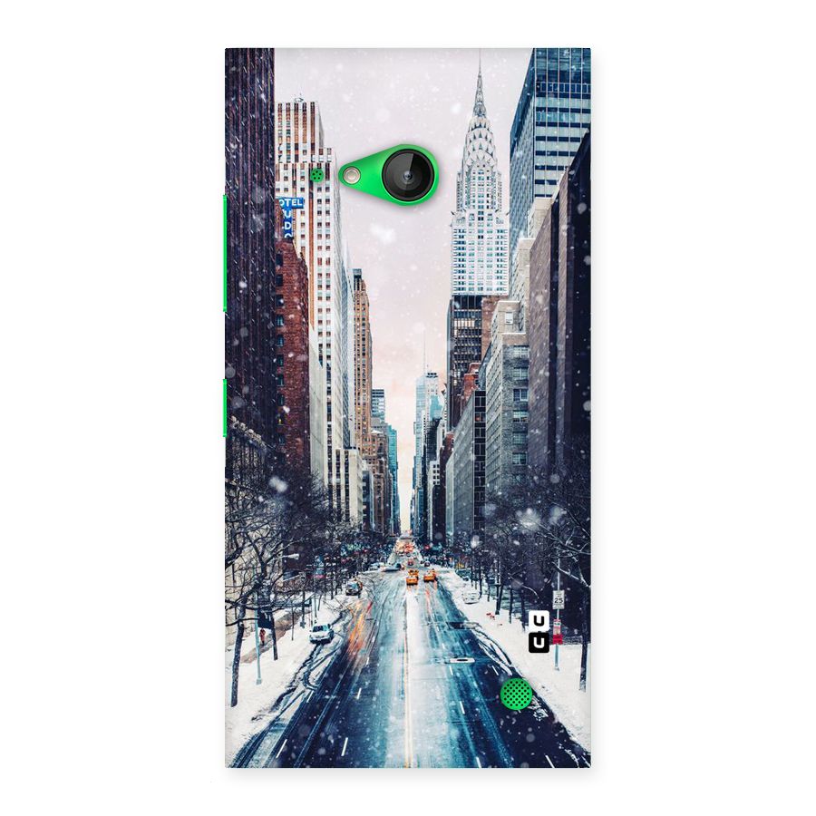 City Snow Back Case for Lumia 730