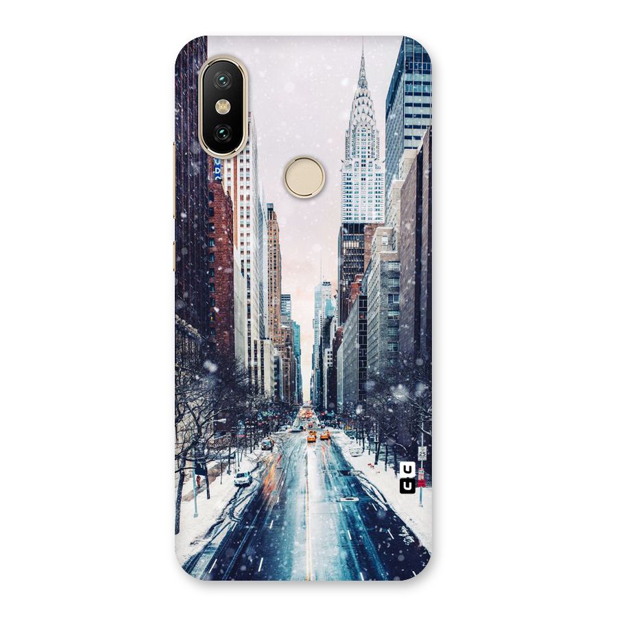 City Snow Back Case for Mi A2