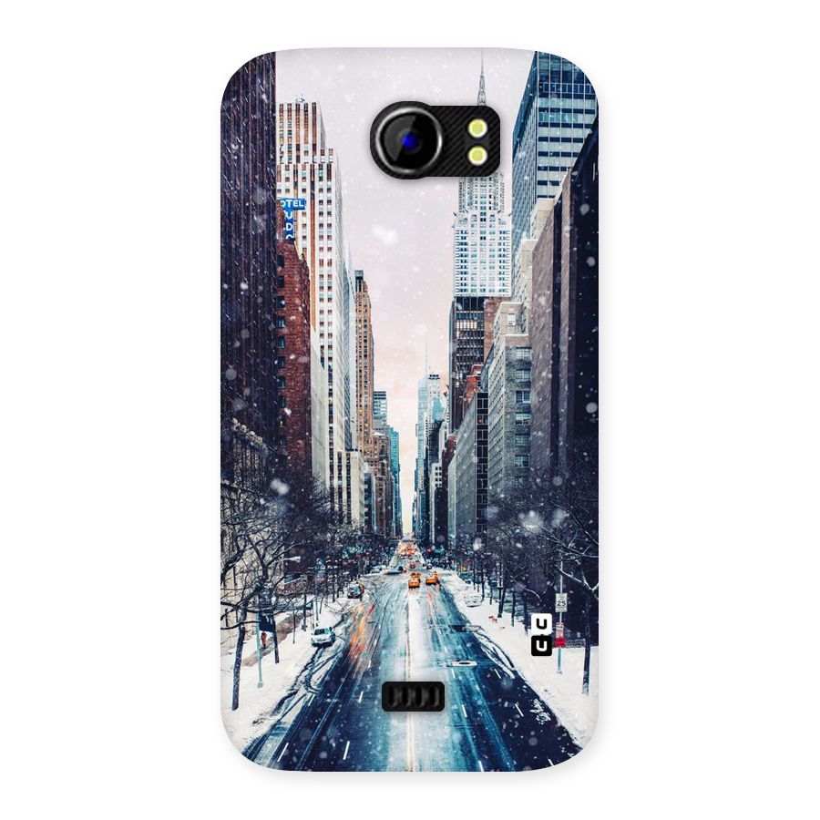 City Snow Back Case for Micromax Canvas 2 A110
