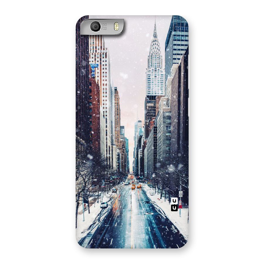 City Snow Back Case for Micromax Canvas Knight 2
