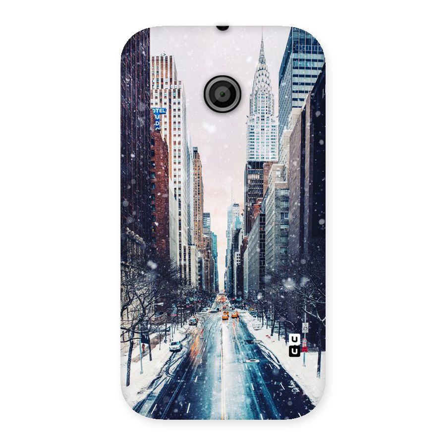 City Snow Back Case for Moto E