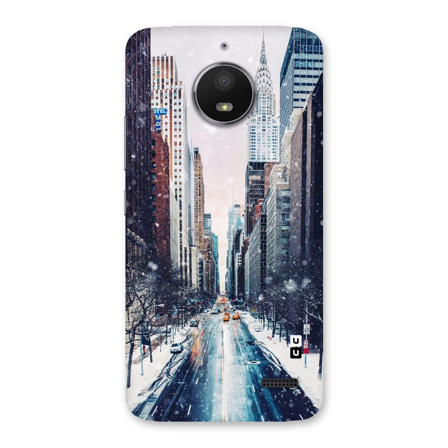City Snow Back Case for Moto E4