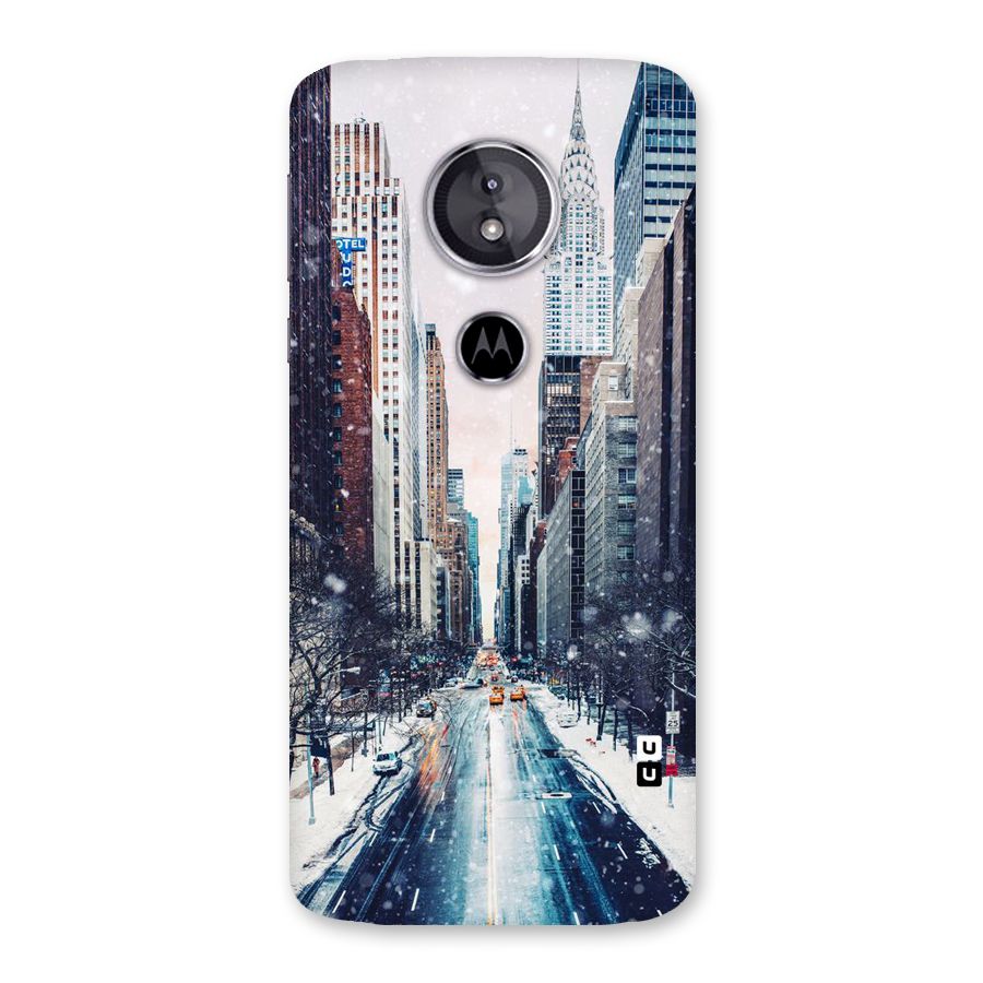 City Snow Back Case for Moto E5