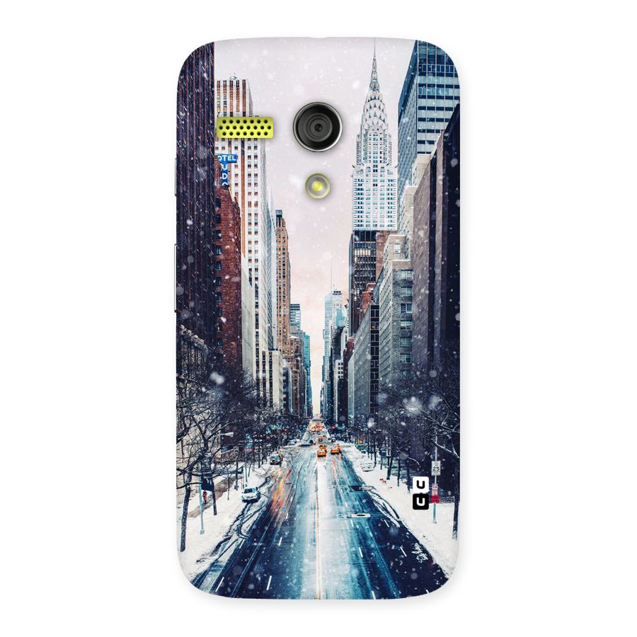 City Snow Back Case for Moto G
