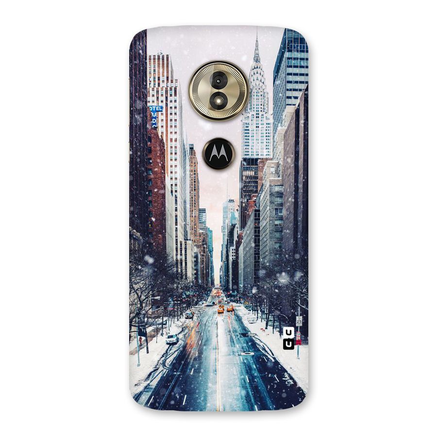 City Snow Back Case for Moto G6 Play