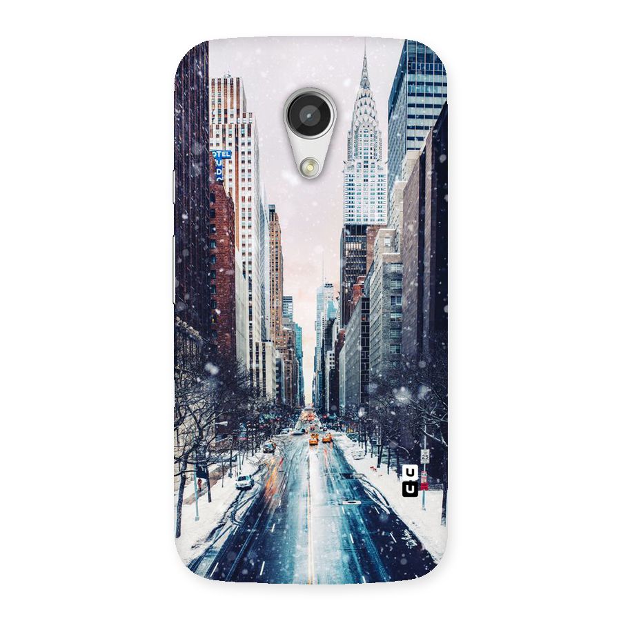 City Snow Back Case for Moto G 2nd Gen