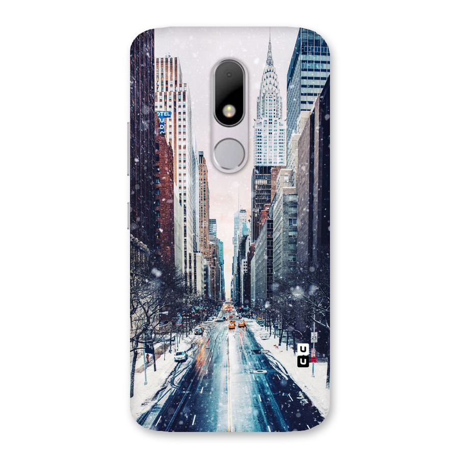 City Snow Back Case for Moto M