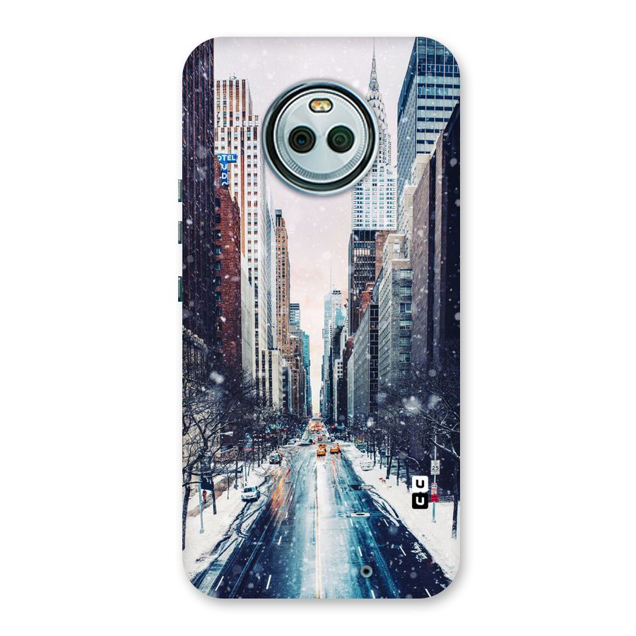 City Snow Back Case for Moto X4