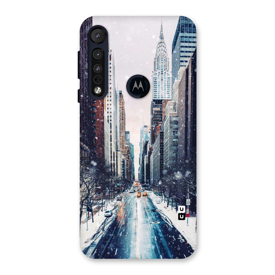 City Snow Back Case for Motorola One Macro