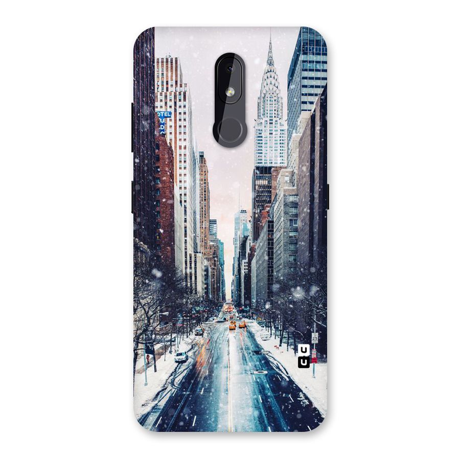 City Snow Back Case for Nokia 3.2