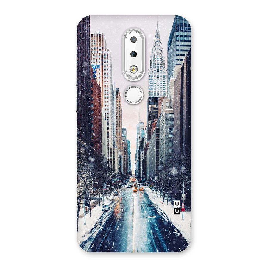 City Snow Back Case for Nokia 6.1 Plus