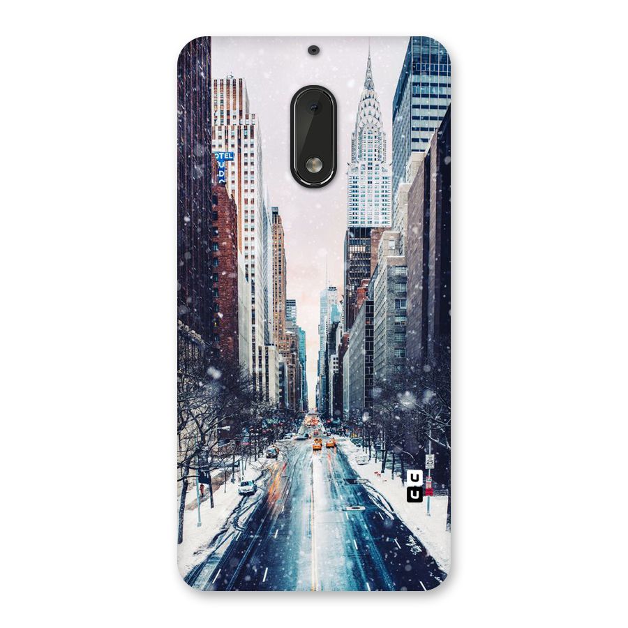 City Snow Back Case for Nokia 6