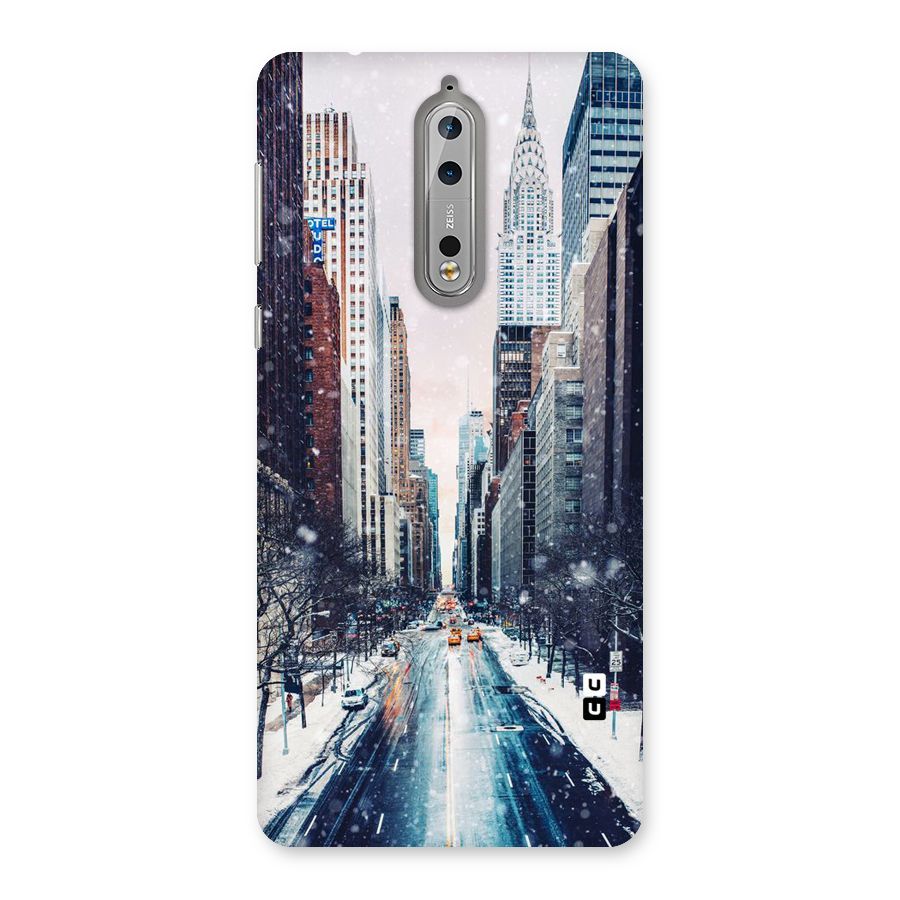 City Snow Back Case for Nokia 8