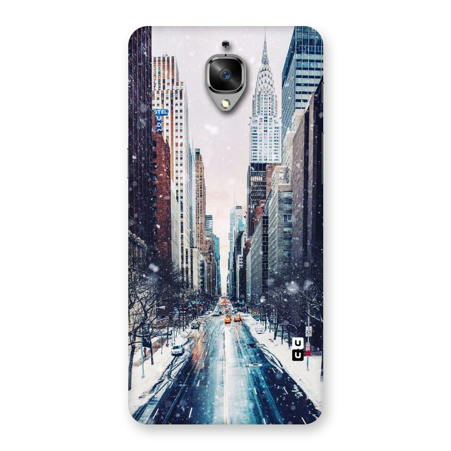 City Snow Back Case for OnePlus 3