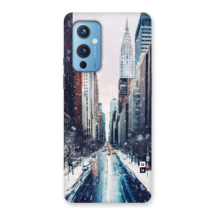 City Snow Back Case for OnePlus 9