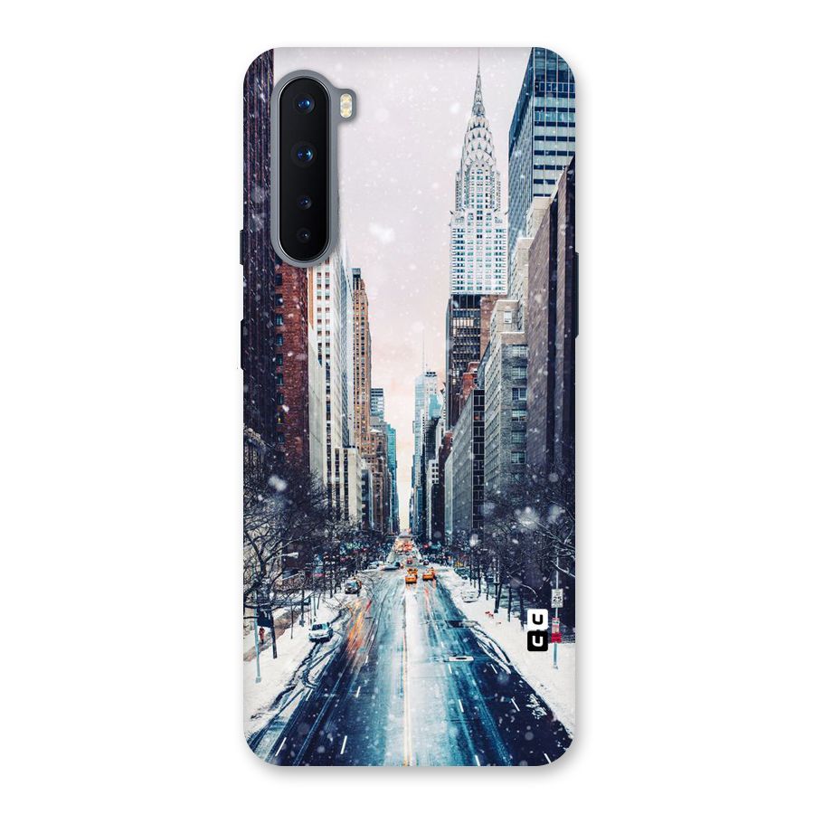 City Snow Back Case for OnePlus Nord