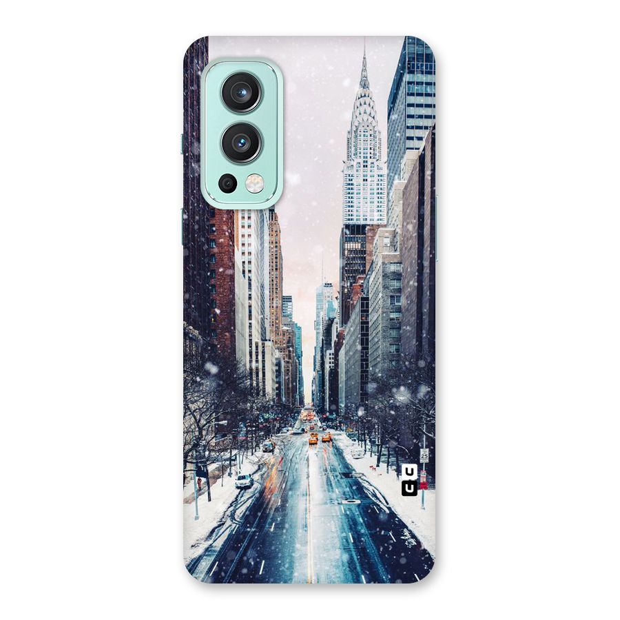 City Snow Back Case for OnePlus Nord 2 5G