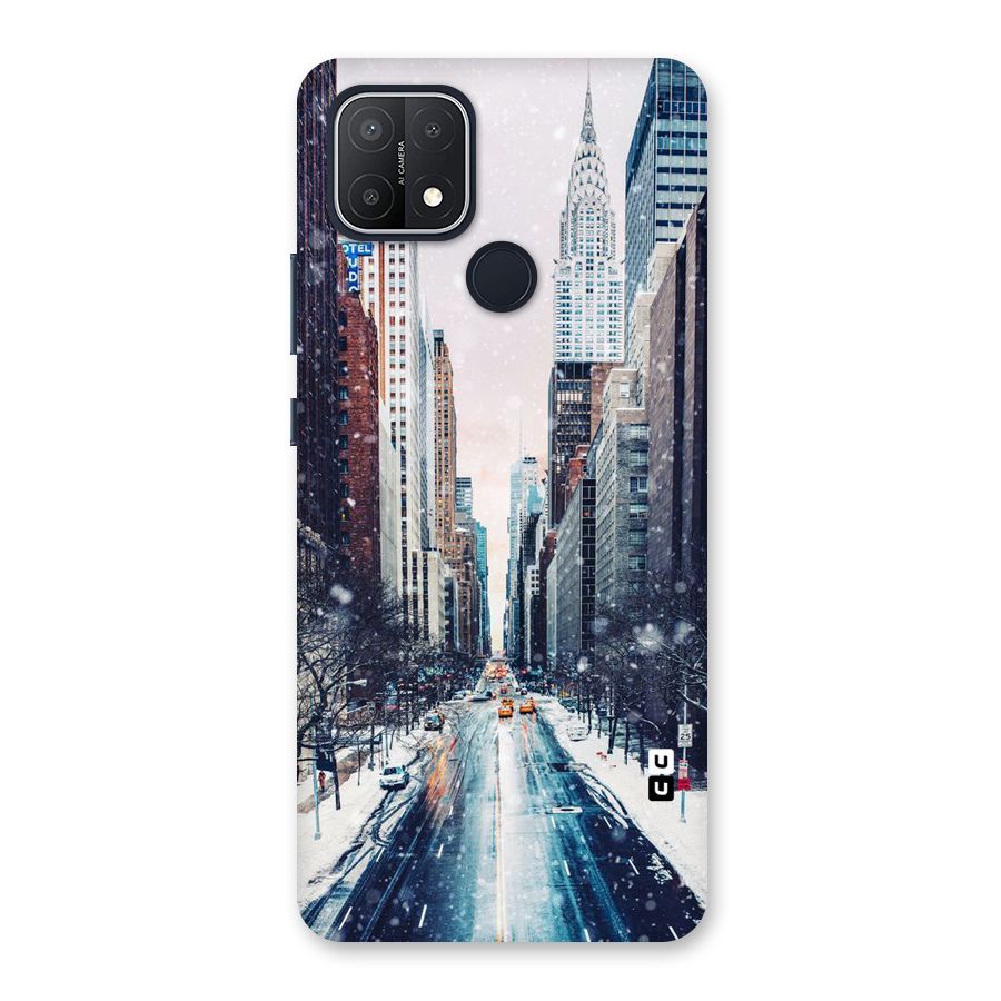 City Snow Back Case for Oppo A15
