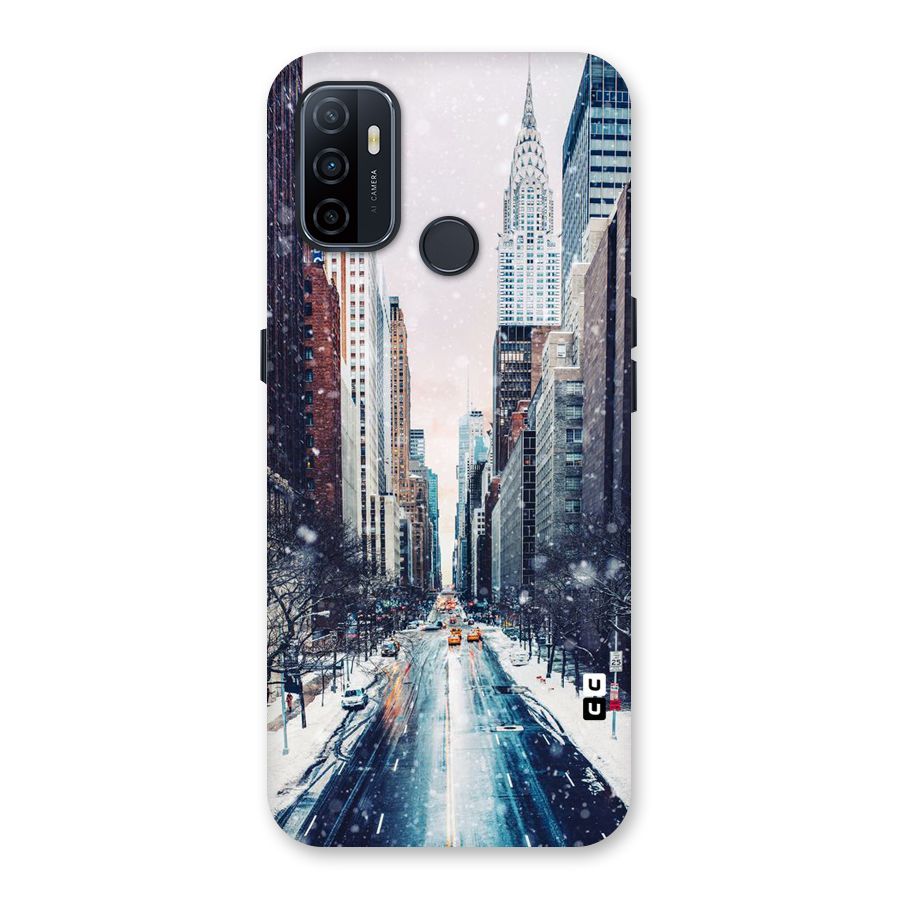 City Snow Back Case for Oppo A32