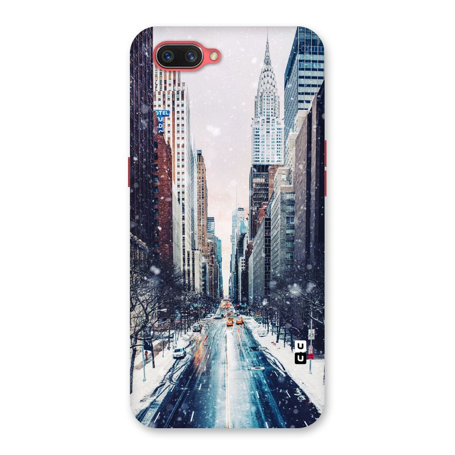 City Snow Back Case for Oppo A3s
