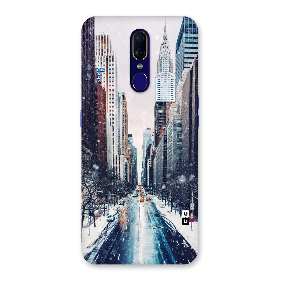 City Snow Back Case for Oppo F11