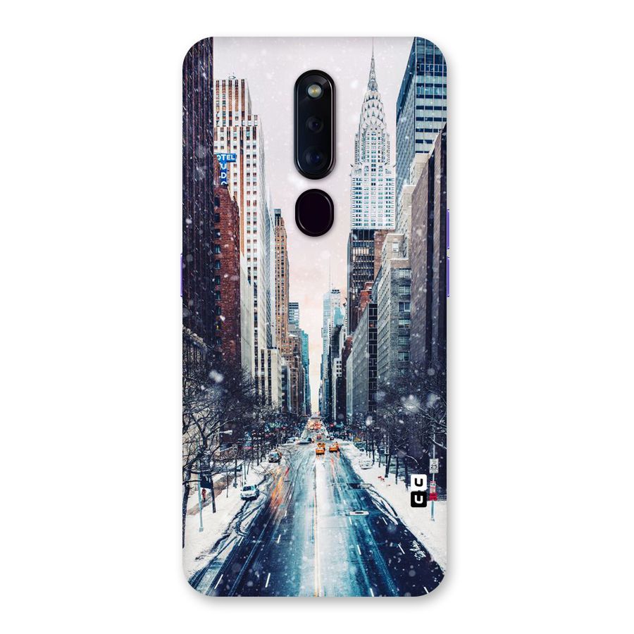 City Snow Back Case for Oppo F11 Pro