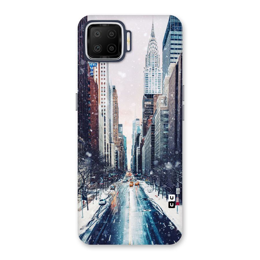 City Snow Back Case for Oppo F17