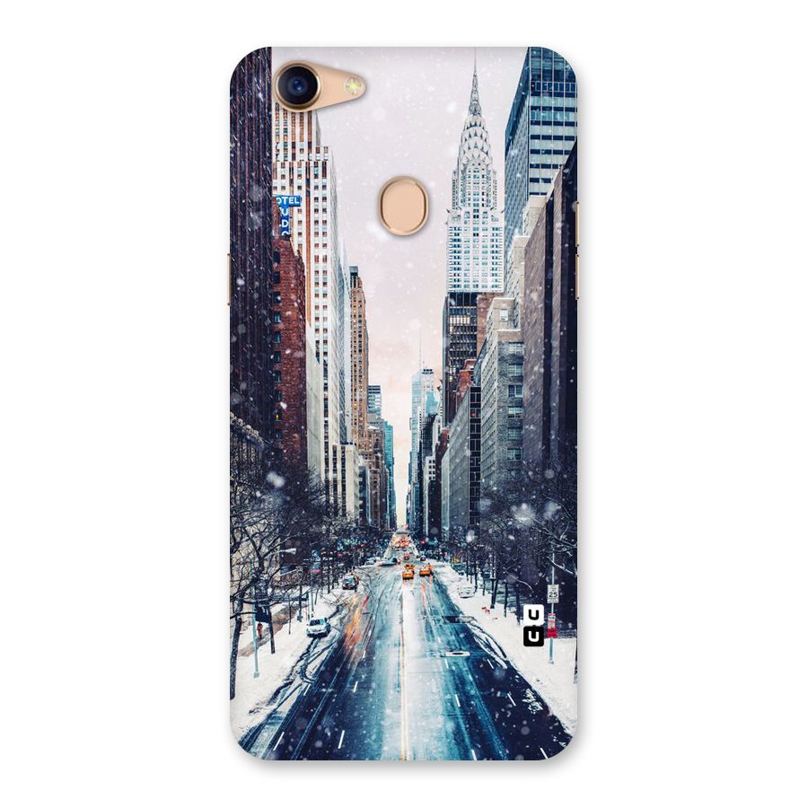 City Snow Back Case for Oppo F5