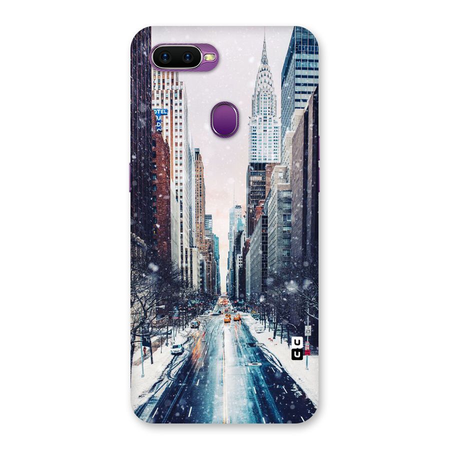 City Snow Back Case for Oppo F9