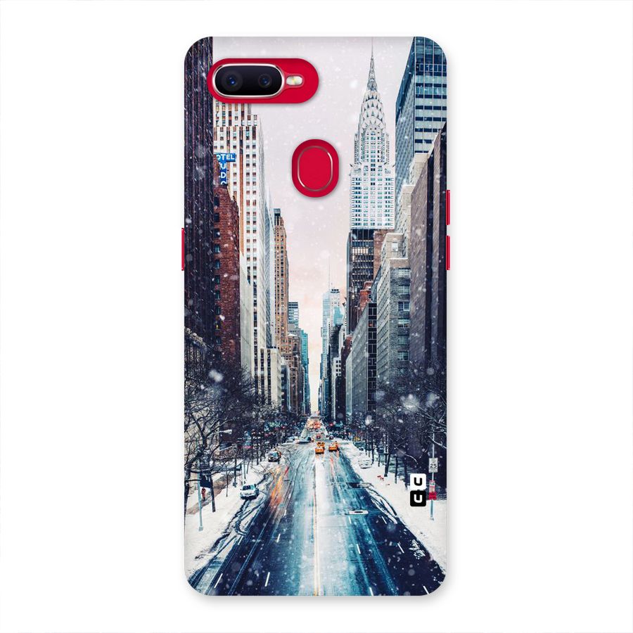 City Snow Back Case for Oppo F9 Pro