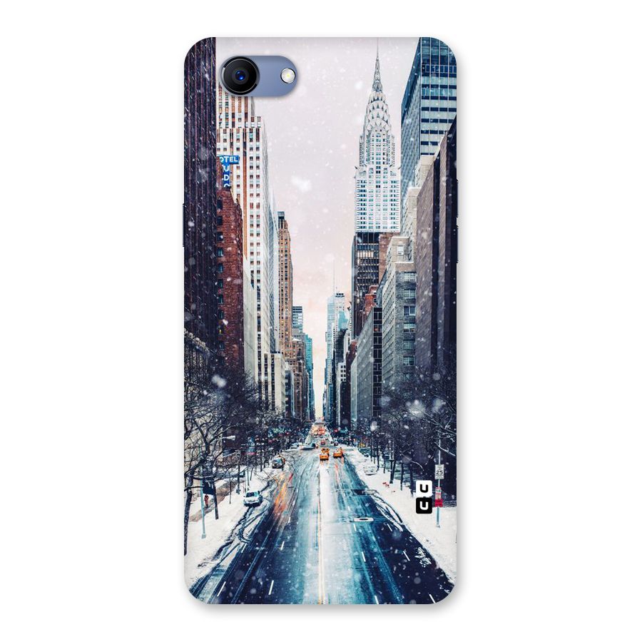 City Snow Back Case for Oppo Realme 1