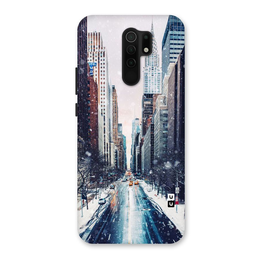 City Snow Back Case for Poco M2