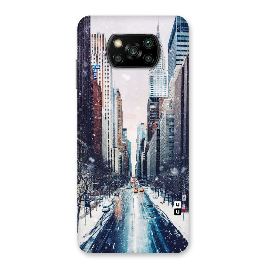 City Snow Back Case for Poco X3