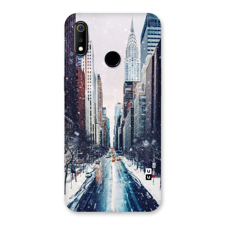 City Snow Back Case for Realme 3
