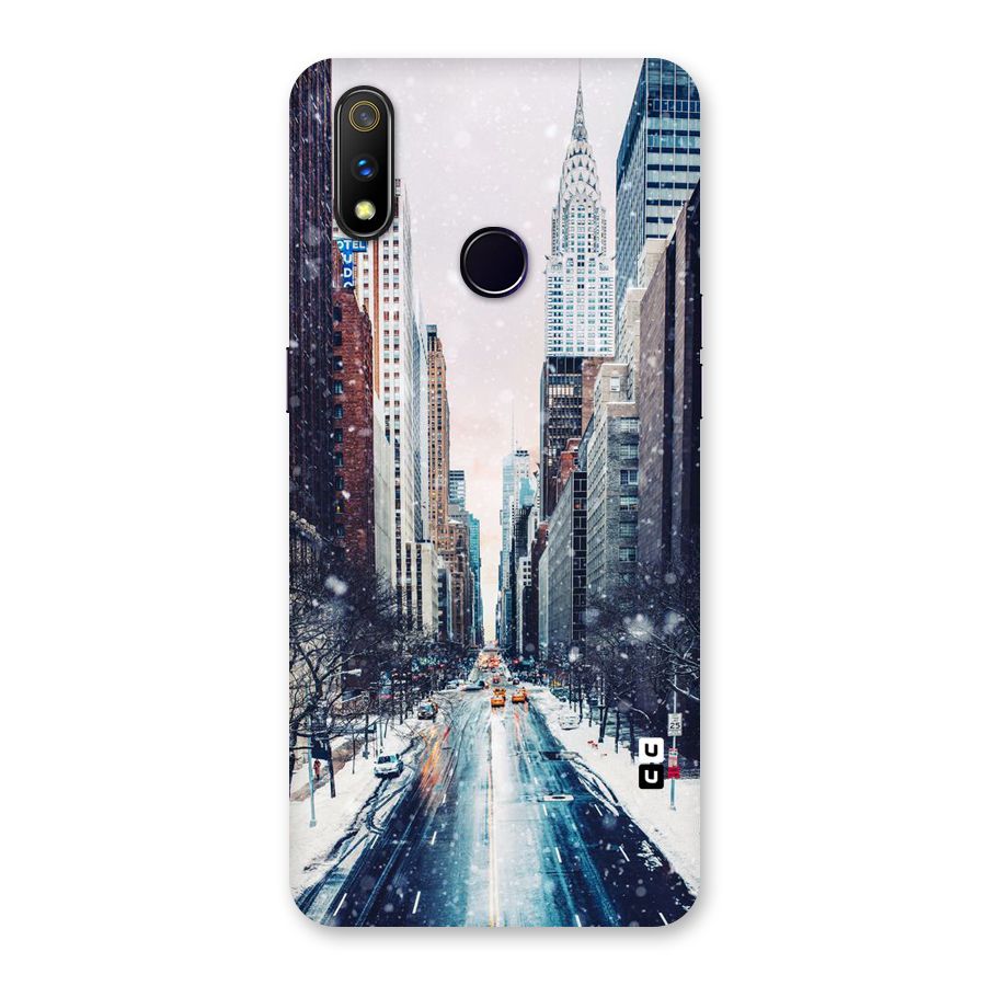 City Snow Back Case for Realme 3 Pro